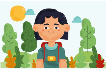 Eco Tourism Illustration