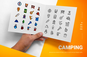 Camping - Icons