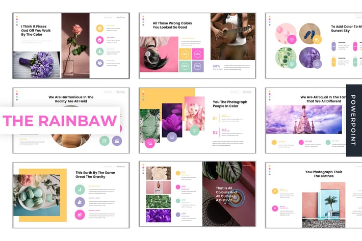 The Rainbaw - Powerpoint Template