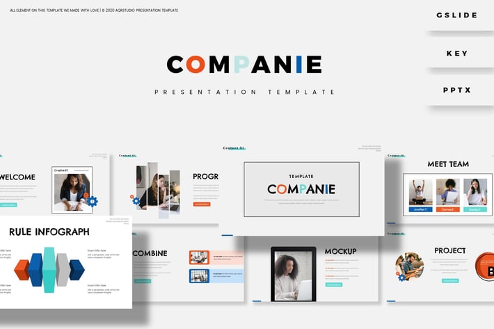 Companie Presentation Template