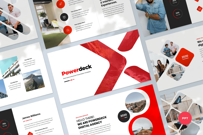 Pitch Deck PowerPoint Template