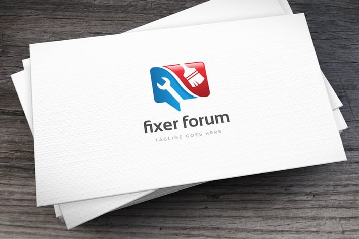 Fixer Forum Logo Template