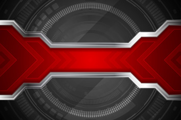Technology abstract background with gear shape