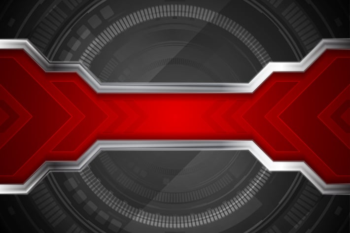 Technology abstract background with gear shape
