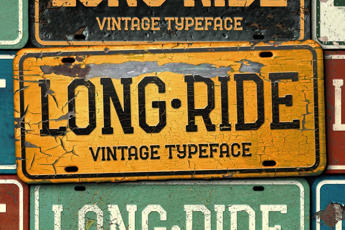 Long Ride Font