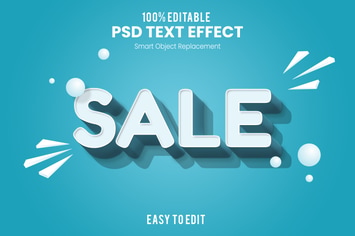 Sale - Fun 3d Text Effect