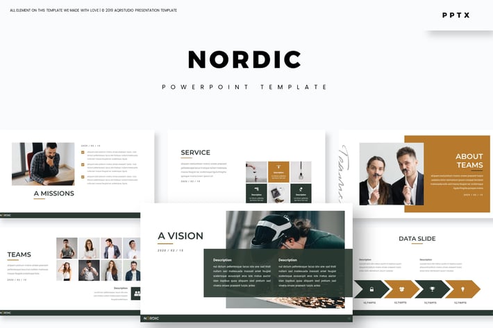 Nordic - Powerpoint Template