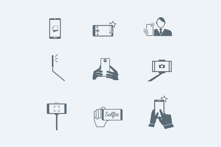 9 Selfie Icons