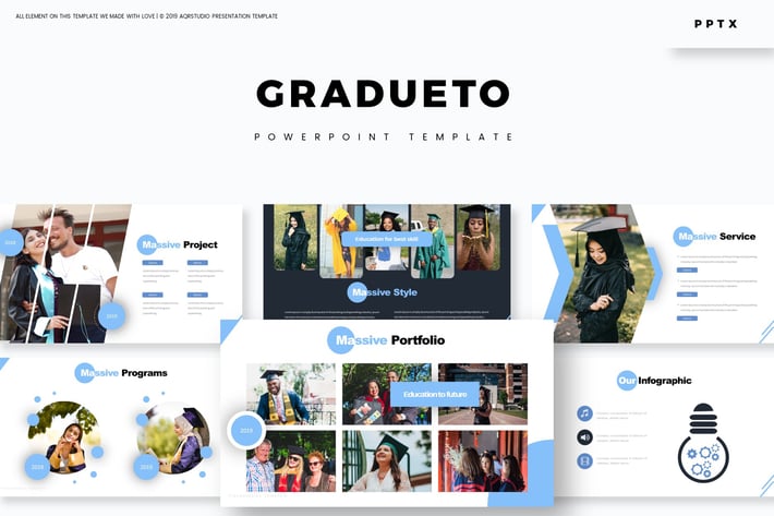 Gradueto - Powerpoint Template
