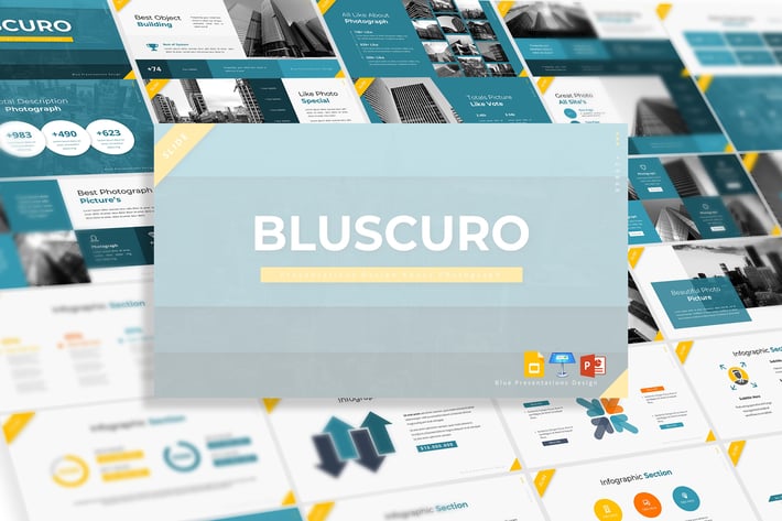Bluscuro - Presentation Template