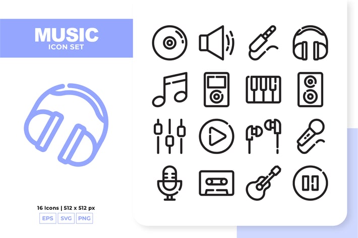 Music Icon Set