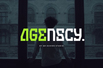 Agenscy - Digital & Futuristic Font