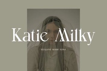 Katie Milky Modern Serif Font