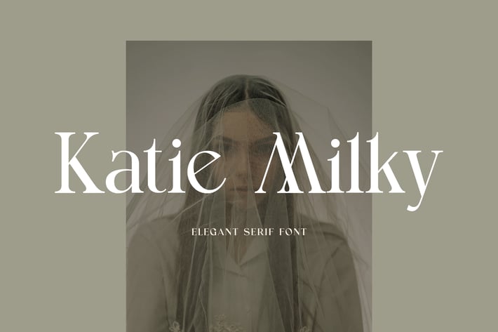 Katie Milky Modern Serif Font