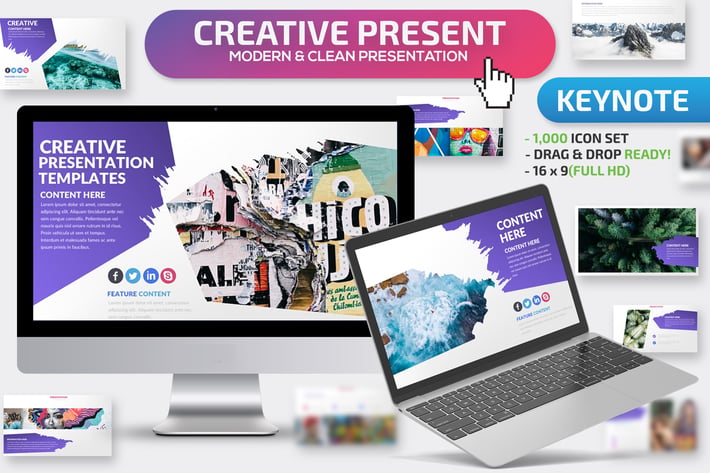 Creative Keynote Presentation Template