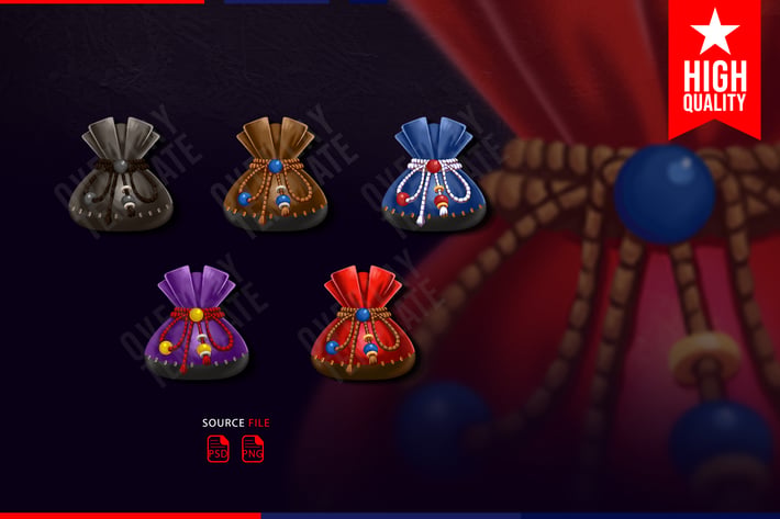 Sub Badges Money Sack for Twitch