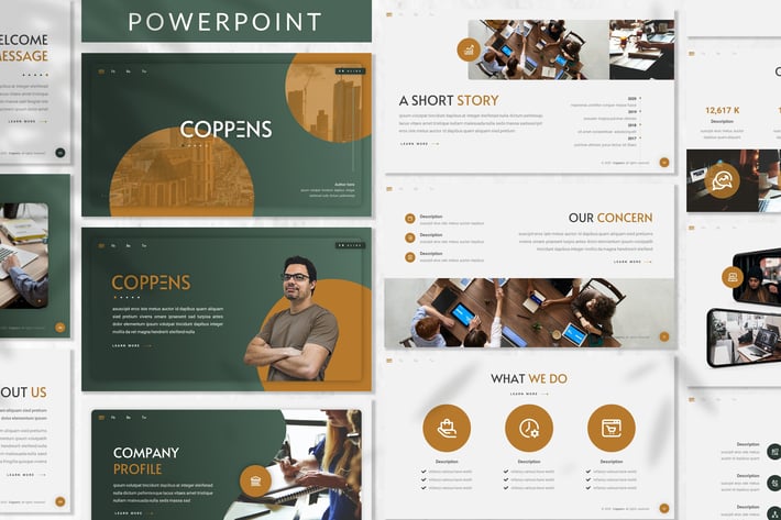Coppens - Business Powerpoint Template