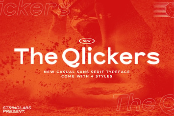 The Qlickers - Casual Sans Serif Font