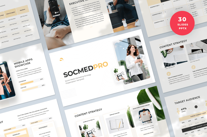 Social Media Marketing PowerPoint Template
