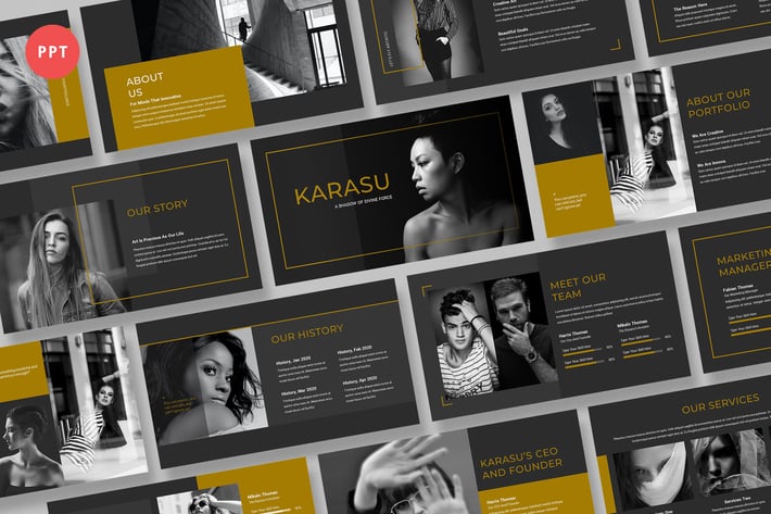 Karasu Minimalism Powerpoint