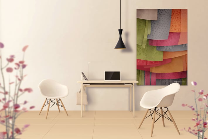 Art Wall Mockups - Interior Work Desk