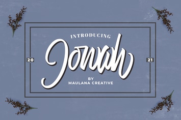 Jonah Brush Font