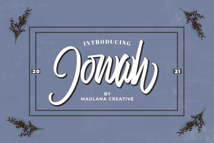 Jonah Brush Font