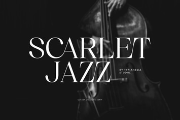 Scarlet Jazz - Classy Ligature Serif