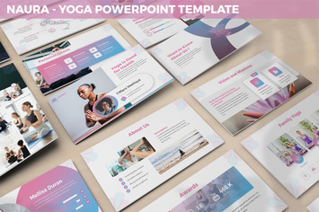 Naura - Yoga Powerpoint Template