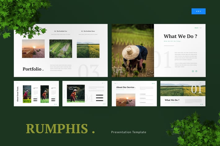 Rumphis - Farming Agriculture Keynote Template