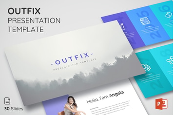 Outfix Presentation Template