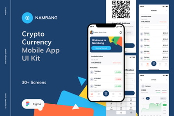 Nambang - Cryptocurrency Mobile App UI Kit