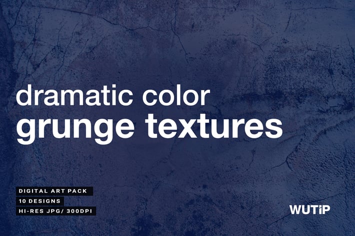 10 Dramatic Color Grunge Textures