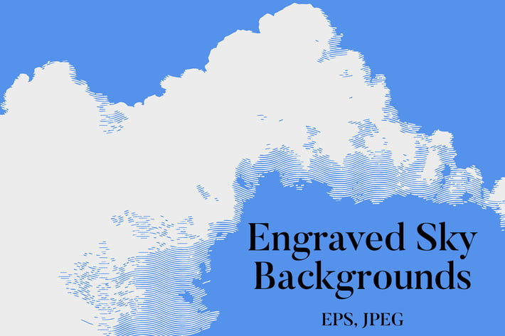 Engraved Sky Backgrounds
