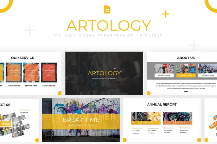 Artology - Google Slides Template