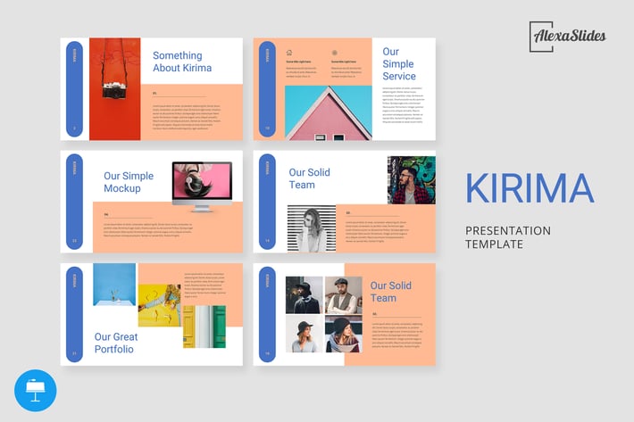 Kirima - Creative Keynote Template
