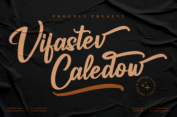 Vifastev Caledon Modern Script