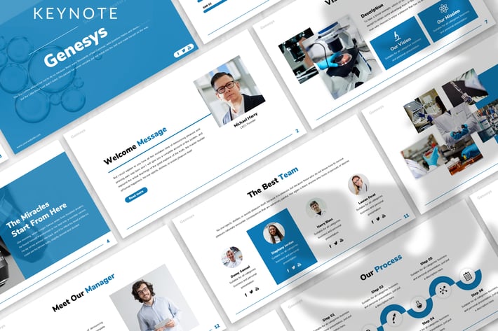 Genesys - Scientist Keynote Template