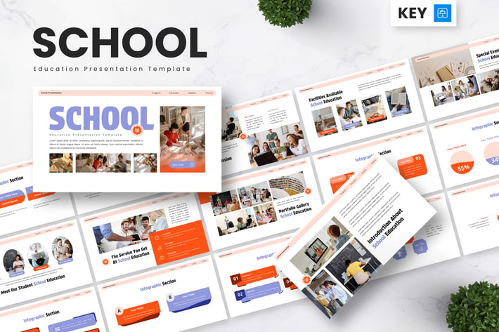 School - Education Keynote Templates