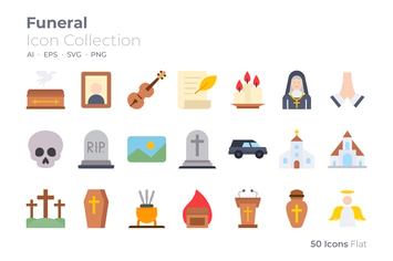 Funeral Color Icon