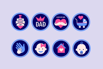 Daddy Badges