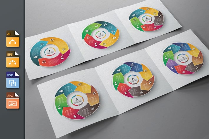 Infographics template set v.47