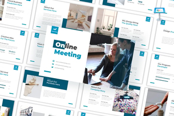 Online Meeting - Business Keynote Template