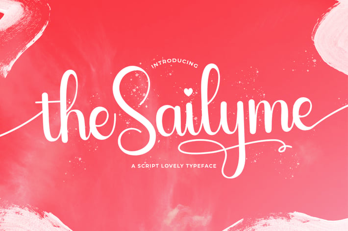 Sailyme - Lovely Script Font