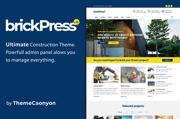 BrickPress - Construction & Business Joomla Templa