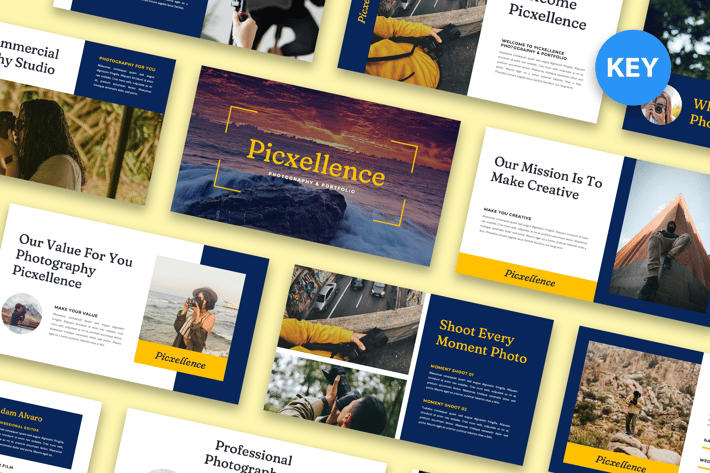 Picxellence - Photography & Portfolio Keynote