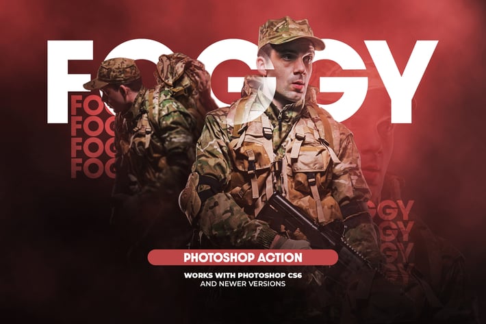 Foggy Photoshop Action