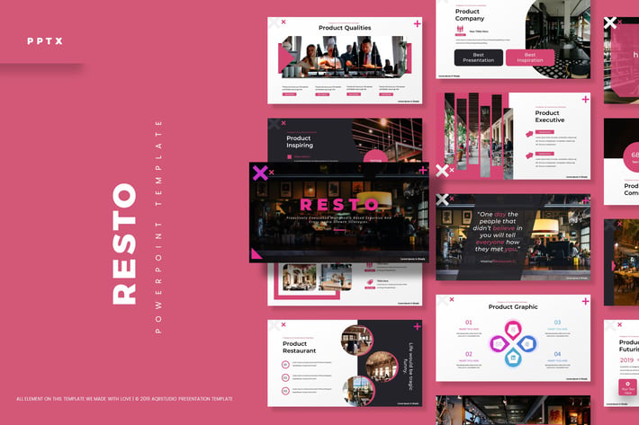 Resto - Powerpoint Template