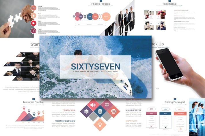 Sixty 7 - Powerpoint Template