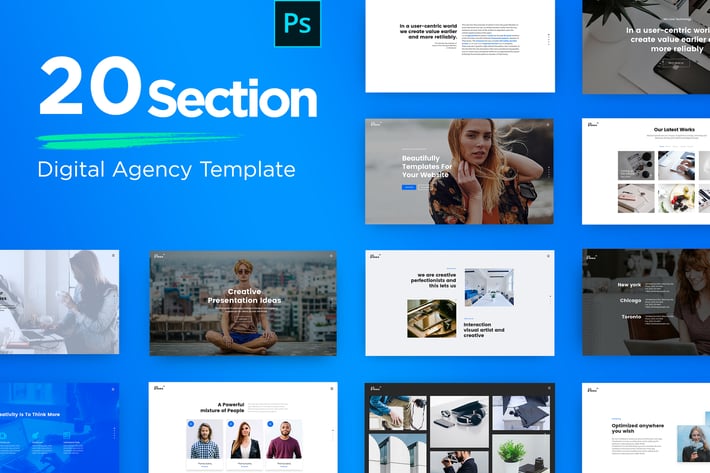 Digital Agency Website Template